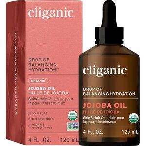 Cliganic USDA Organic Jojoba Oil, 100% Pure